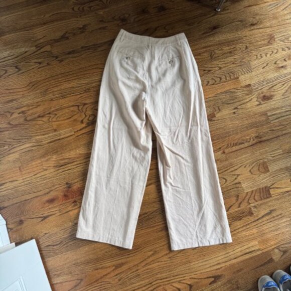 Madewell The Harlow Wide-Leg Pant (Harvest Moon Color) - Picture 6 of 6